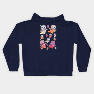 Multi Pinkie Pod Kids Hoodie